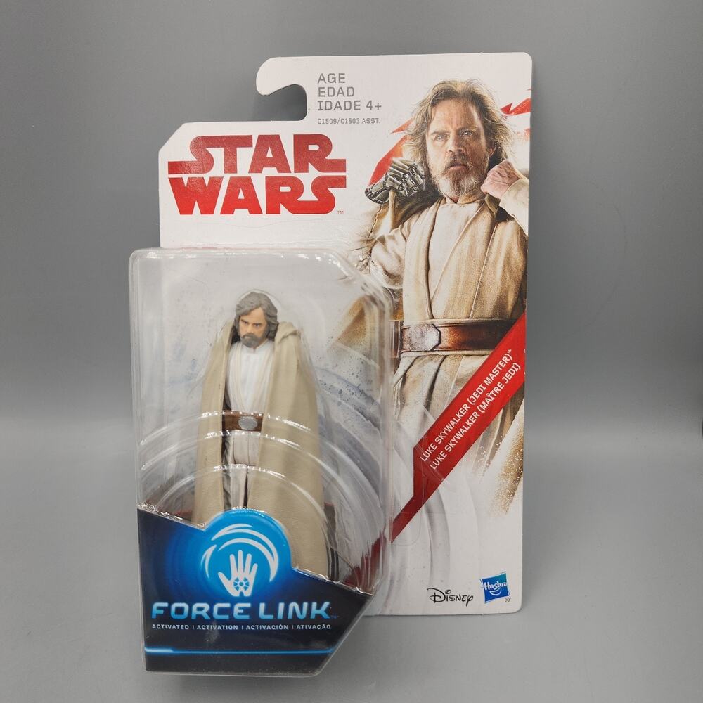 Hasbro Star Wars 2017 Luke Skywalker (Jedi Master) Sealed NIB Last Force Link